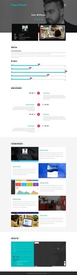 Elegant Resume a Personal Category Flat Bootstrap Responsive Web Template