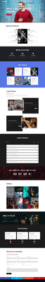 Medley Entertainment Category Bootstrap Responsive Web Template