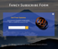 Fancy Subscribe Form Responsive Widget Template