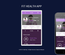 Fit Health App A Mobile App Responsive Web Template