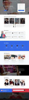 Child Learn an Education Category Flat Bootstrap Responsive Web Template