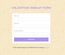 Validation Signup Form Responsive Widget Template