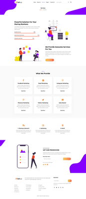 Setup Website Template