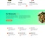 Salads a website template for foodies