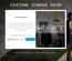 Costume Coming Soon Responsive Widget Template