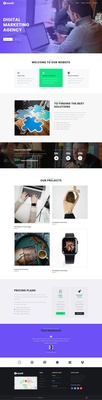 Presell Business Category Bootstrap Responsive Web Template