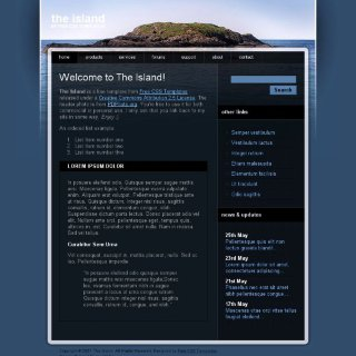 Theisland: CSS Templates | TEMPLATED