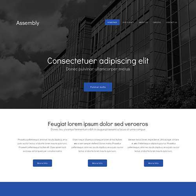 Assembly: CSS Templates | TEMPLATED