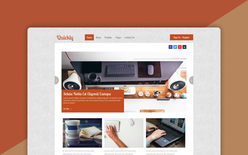 Quickly a Blogging Category Flat Bootstrap Responsive Web Template