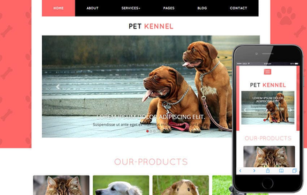 Pet Kennel a Animal Category Flat Bootstrap Responsive Web Template