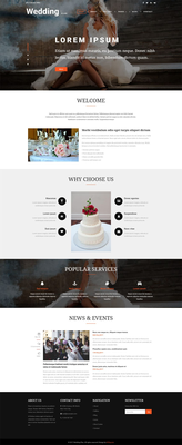 Wedding Plan a Wedding Category Bootstrap Responsive Web Template