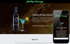 Johnviper Beverages a Restaurant Category Flat Bootstrap Responsive Web Template