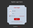 Stylish login Form Widget Template