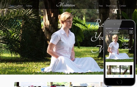 Meditation a Sports Category Flat Bootstrap Responsive Web Template