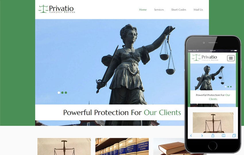 Privatio a Social Flat Bootstrap Responsive Web Template