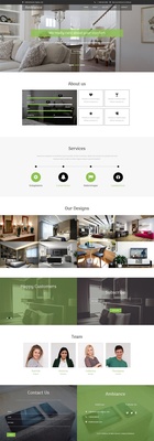 Ambiance an Interior and Furniture Category Flat Bootstrap Responsive Web Template