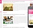 Feedlive Blogging Mobile Website Template