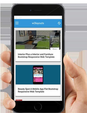 Introducing W3layouts app Newsletter Email Template