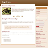 Capsicum: CSS Templates | TEMPLATED