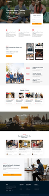 Edukator a education related website template