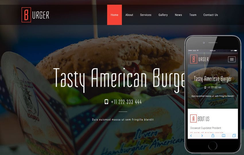 Burger a Restaurant Category Bootstrap Responsive Web Template