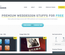 Marketing Landing Page Flat Responsive web template