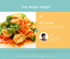 Flat Recipe Responsive Widget Template