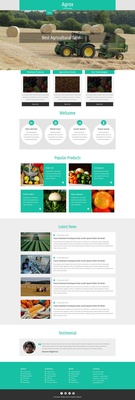 Agrox a Agriculture Category Responsive Web Template