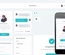 Cyan Flat UI KIT Responsive mobile web template