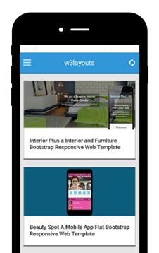 Introducing W3layouts app Newsletter Email Template