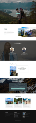 Rambling Travel Category Bootstrap Responsive Web Template