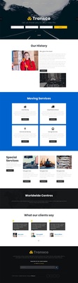 Transco a Transportation Category Bootstrap Responsive Web Template