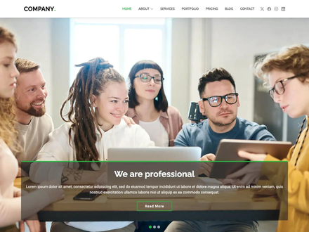 Company - Free Business Bootstrap Template | BootstrapMade