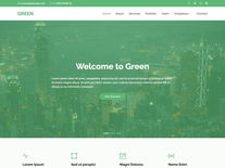 Green - Free one page HTML Bootstrap template | BootstrapMade