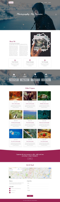 Passion a Personal Category Bootstrap Responsive Web Template