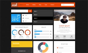 New Template Builder web template and mobile website template for free