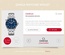 Omega Watches Responsive Widget Template