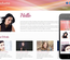 Introducto personal portfolio Mobile Website Template