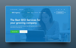 SEO Agency Website Template