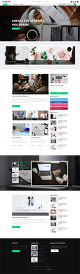 Weblog Blogging Category Bootstrap Responsive Web Template