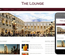 The Lounge Hotel webTemplate and Mobile webtemplate for free