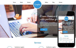 Emplox a Personal Portfolio Flat Bootstrap Responsive Web Template