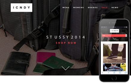 ICNDY a Flat ECommerce Bootstrap Responsive Web Template