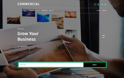 Commercial a Corporate Category Bootstrap Responsive Web Template