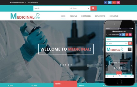 Medicinal a Medical Category Flat Bootstrap Responsive Web Template