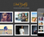 Foto Gallery website template and mobile webtemplate for free