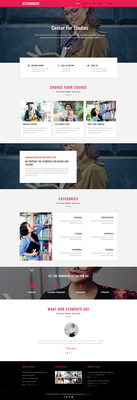 Attainment Education Category Bootstrap Responsive Web Template