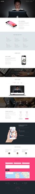 Launcher Landing Page Category Bootstrap Responsive Web Template.