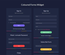 Coloured Forms Widget Flat Responsive Widget Template