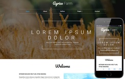 Agrico Farm an Agriculture Category Bootstrap Responsive Web Template